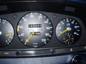 Mercedes w123 tachometer repair #6